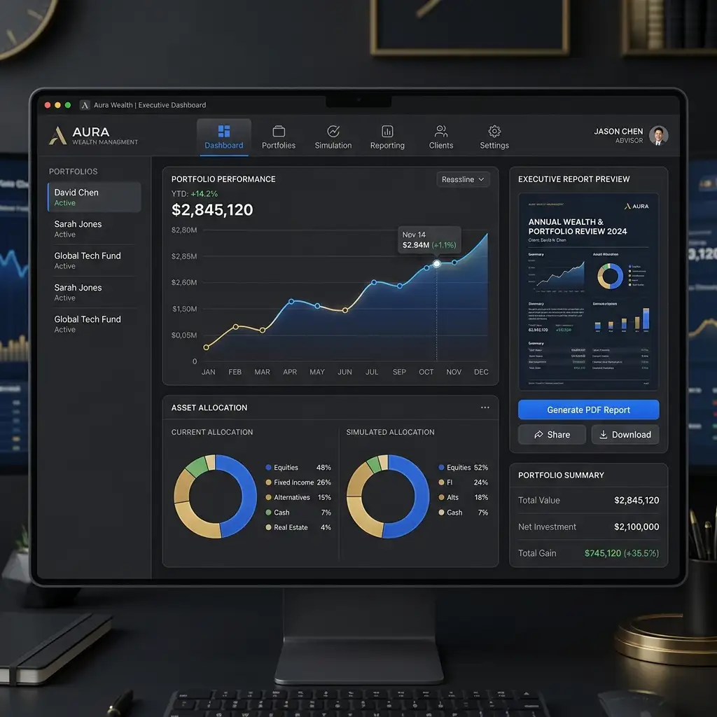 Plataforma de Simulación Financiera B2B